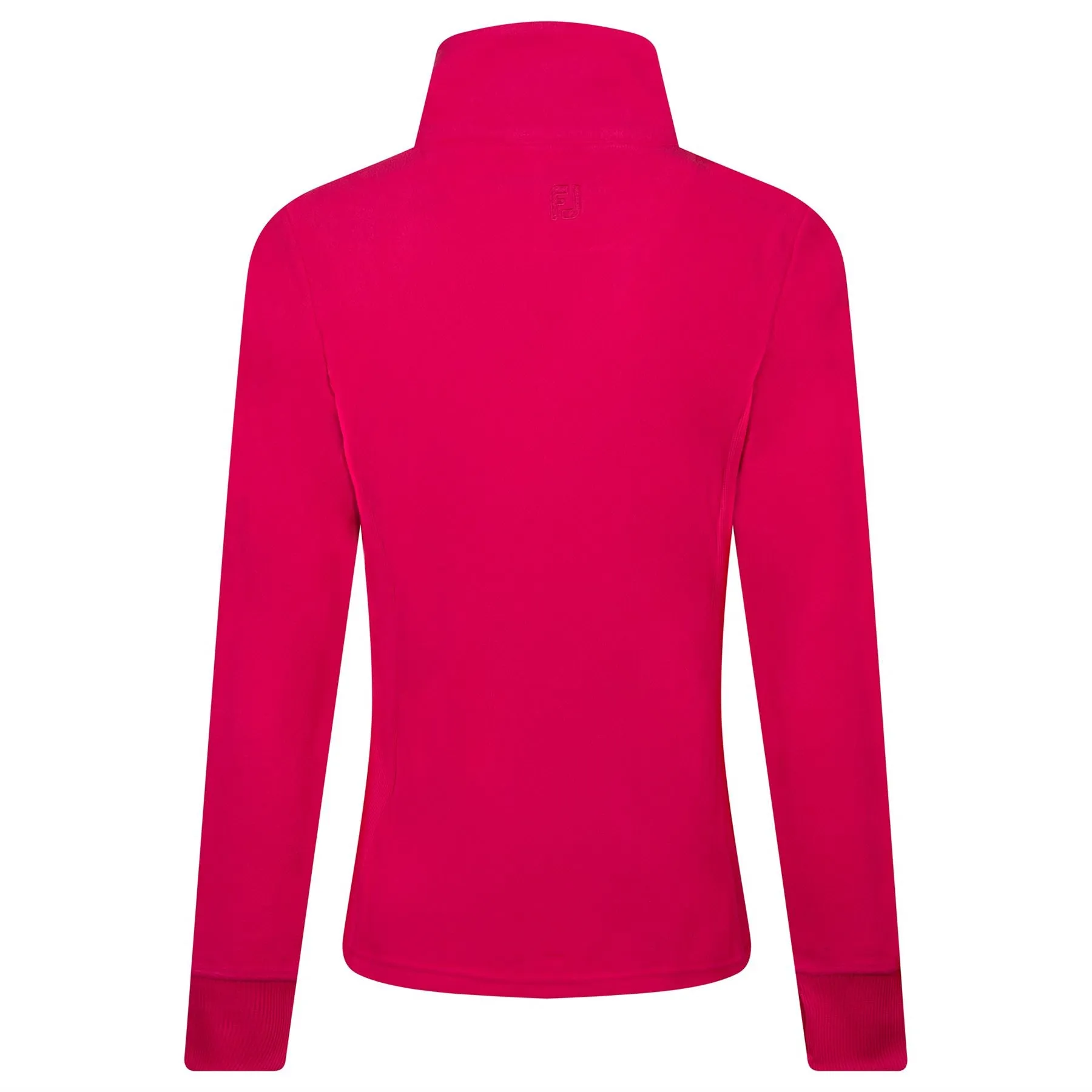 Womens Asymmetric Full Zip Fleece Pink - AW24