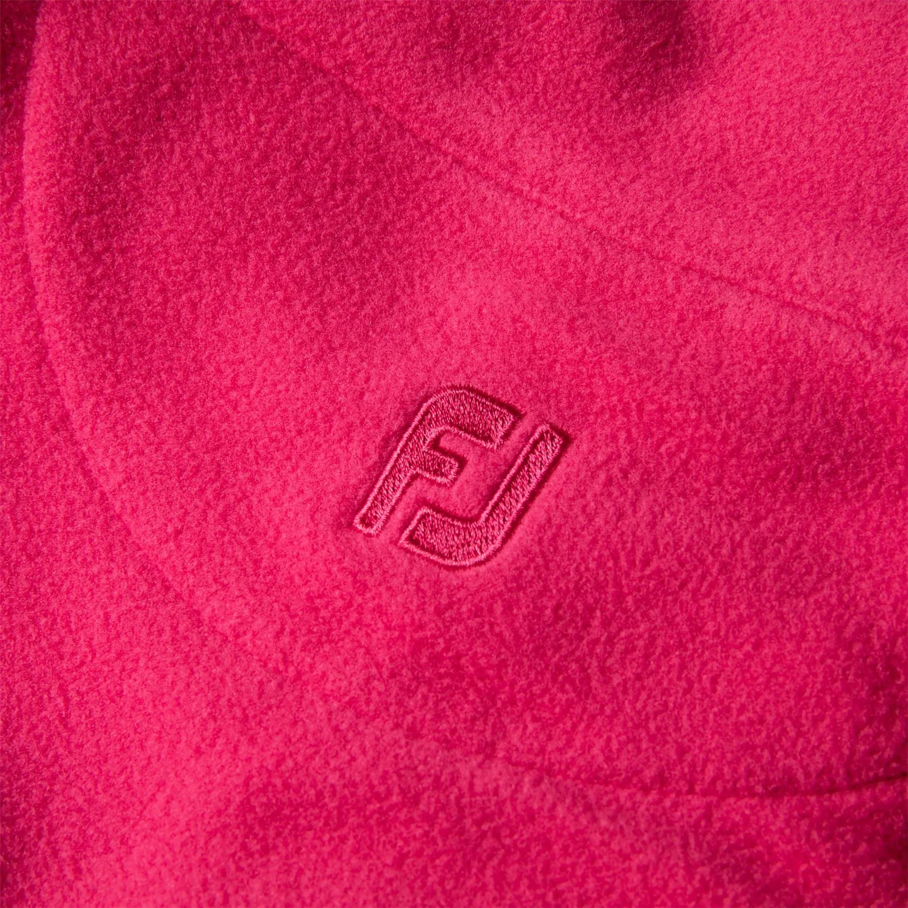 Womens Asymmetric Full Zip Fleece Pink - AW24