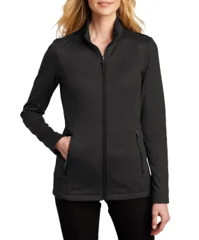 Women's Full-Zip Long Sleeve Collective Striated Fleece Jacket