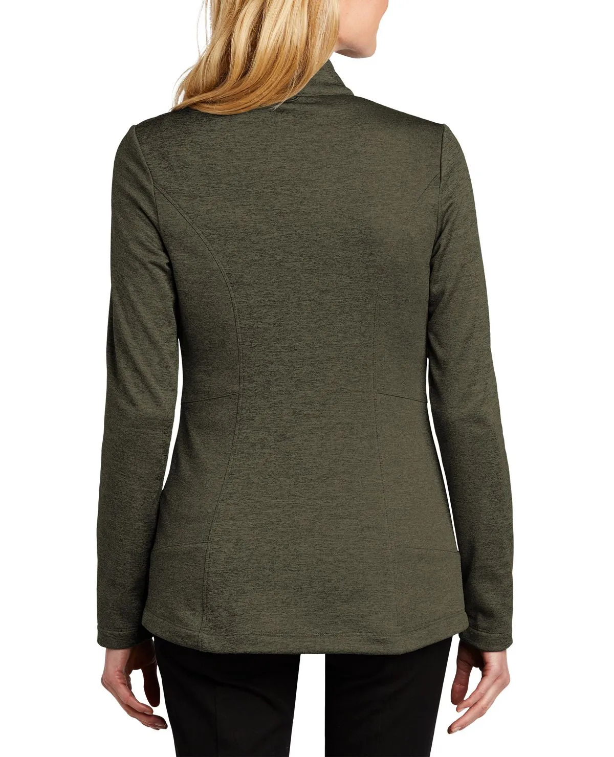 Women's Full-Zip Long Sleeve Collective Striated Fleece Jacket