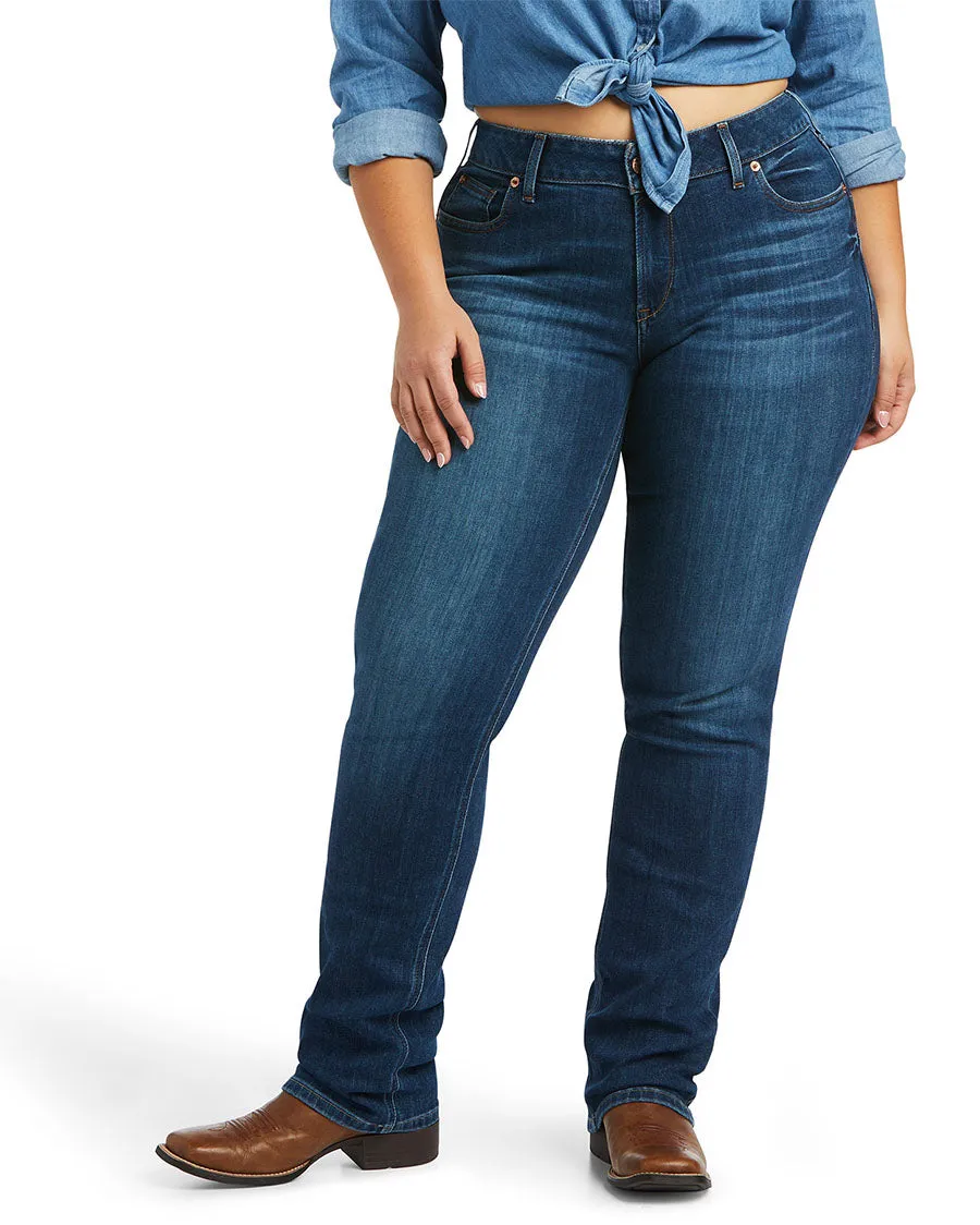 Women's R.E.A.L. Mid Rise Candace Straight Jeans