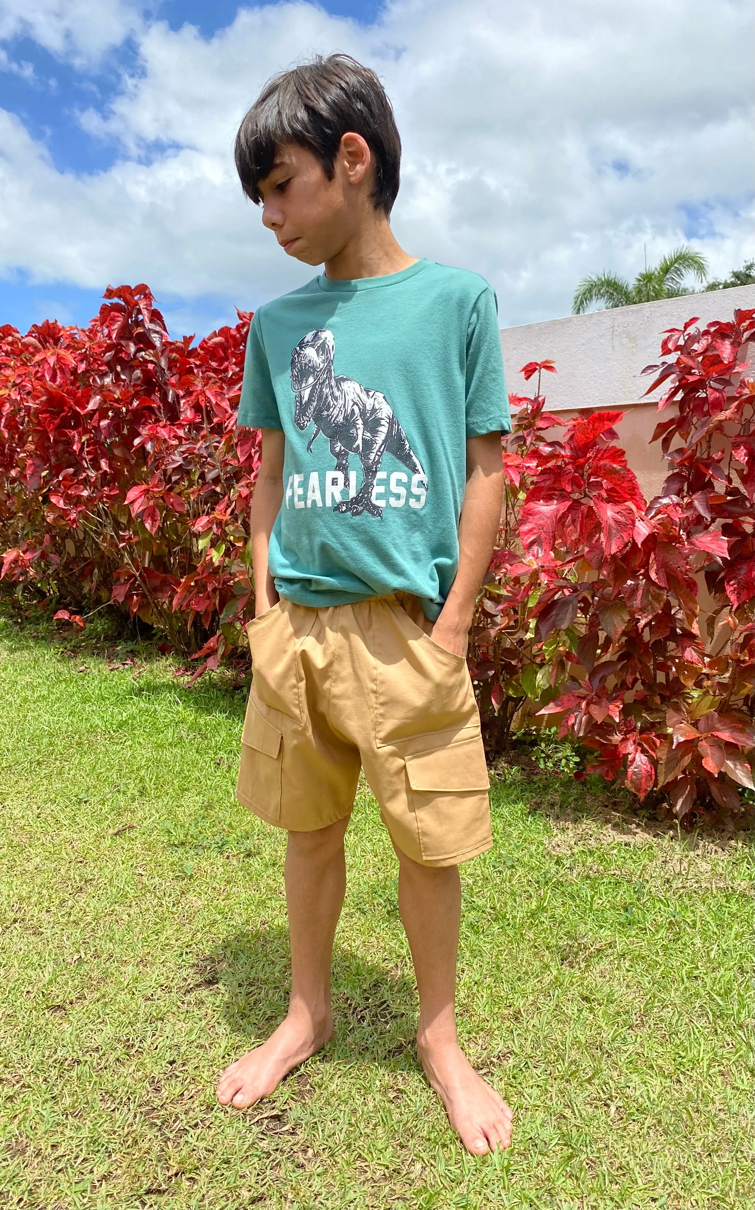 Youth Clay Cargo Shorts, Pants and Skirt